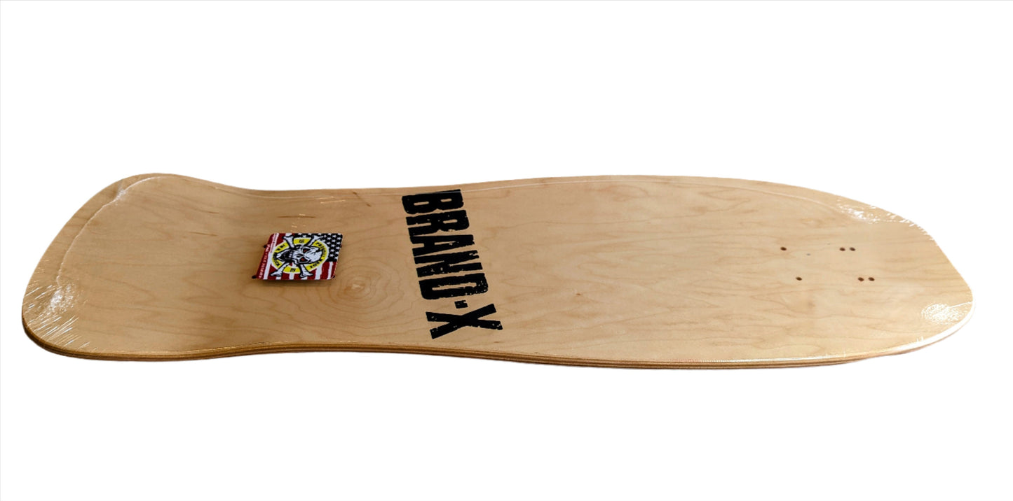 BRAND X - XEX Deck 10"x30" - RED STAIN