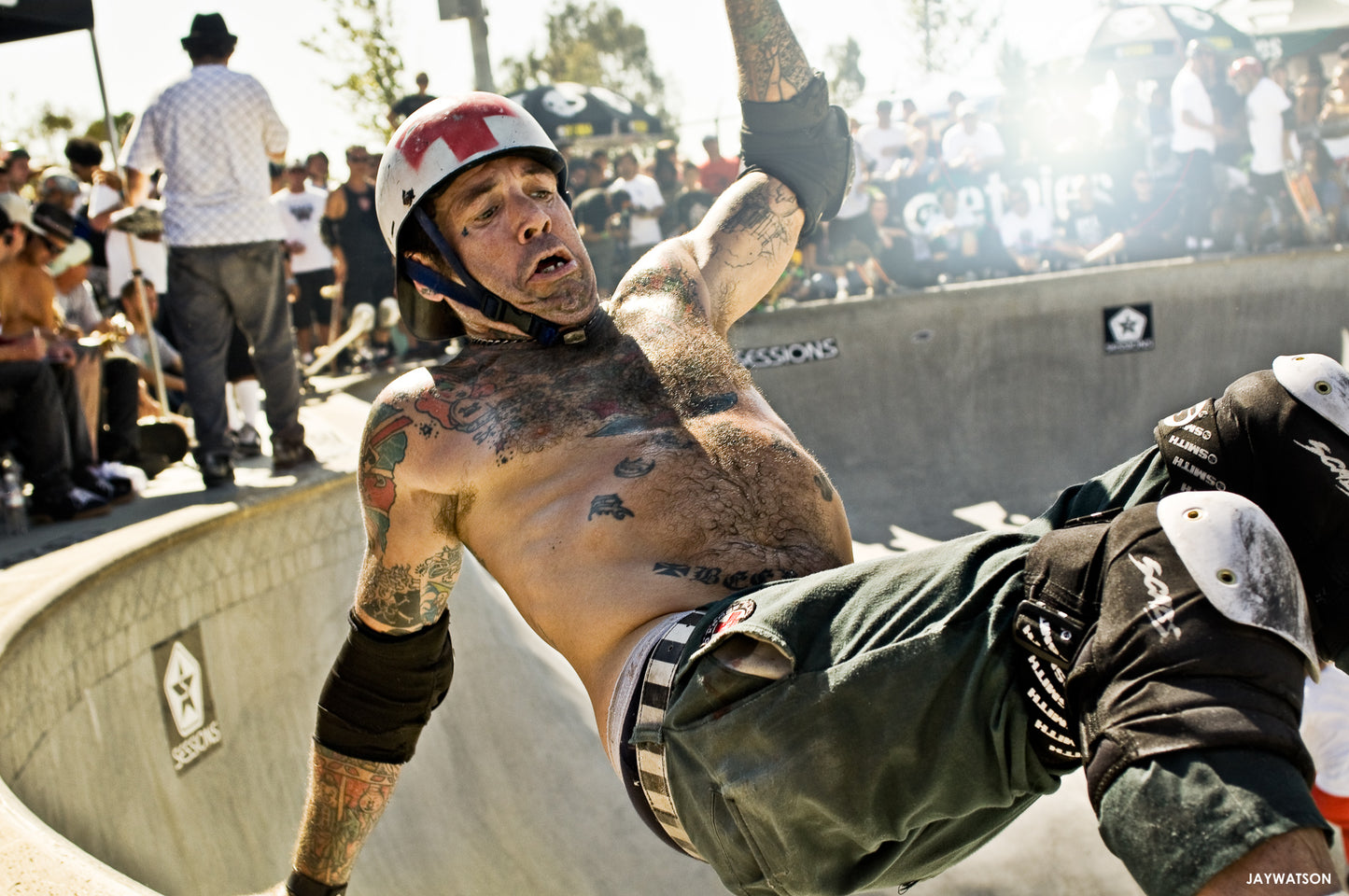 BRAND X - Duane Peters "Bullet-Pig" Deck 9.1” x 33.25” - STRIPES